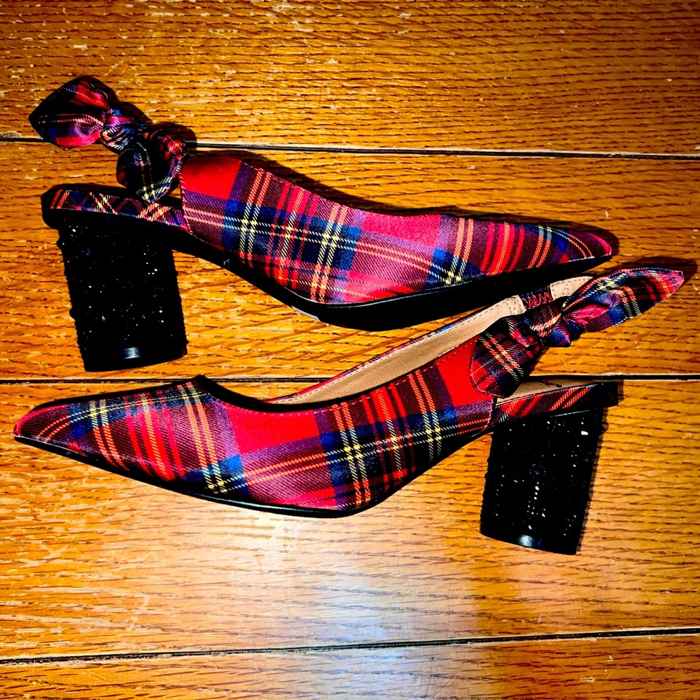 Torrid x Betsey Johnson Holiday Studded Heels • 8W NEW